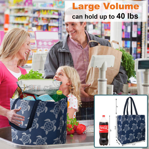 BeeGreen strong-handles grocery bag offer comfortable carrying
