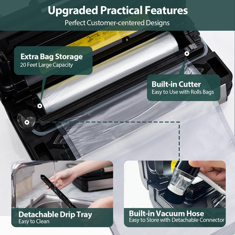 Beelicious Pro stainless-steel body offers durable, easy-to-clean performance.