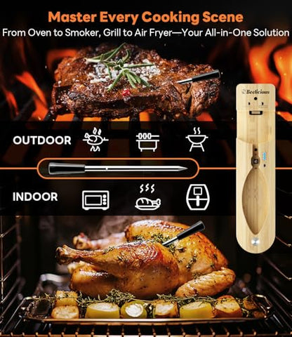 Beelicious Pro ideal for grill, oven, and air fryer use.