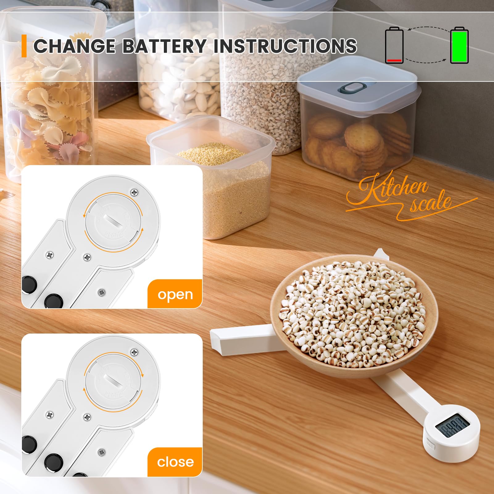 Beewin travel-friendly scale for accurate on-the-go measurements.