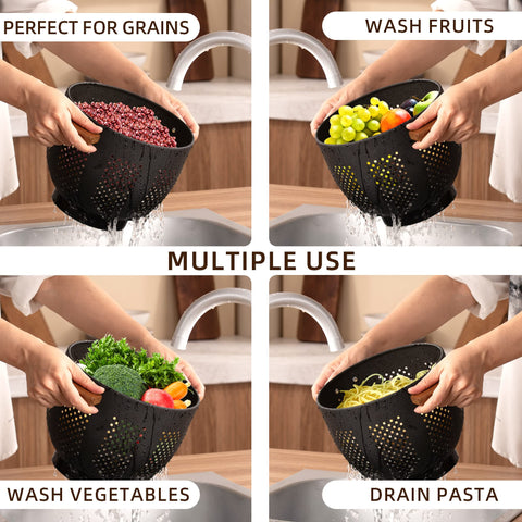 BeFare colander easy to wipe clean after food prep.