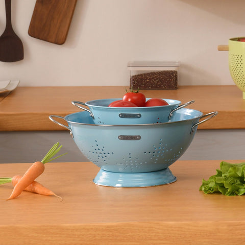 BeFare ArcticBlue kitchen colander combines style with practical use.