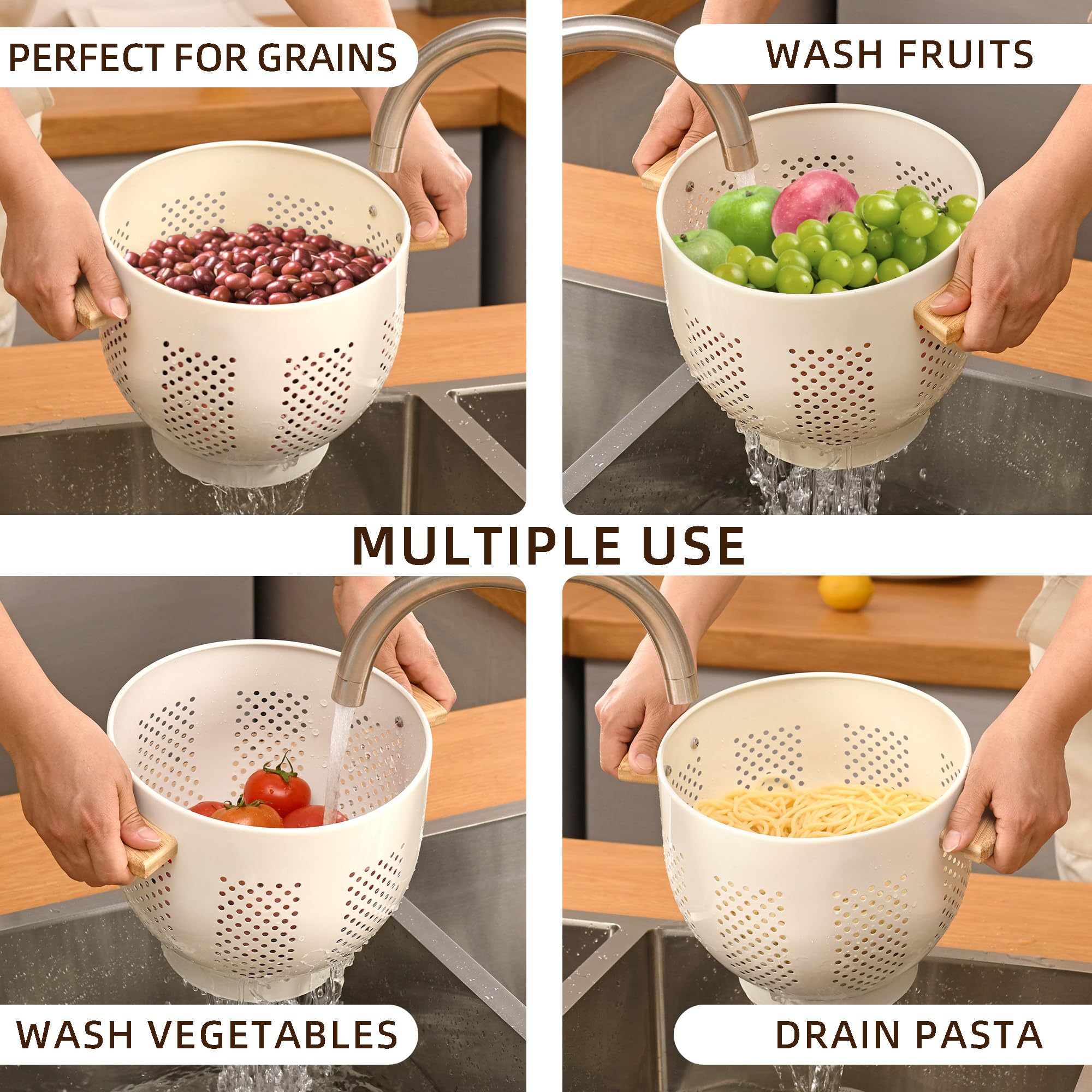 BeFare versatile colander can double as a planter or fruit basket