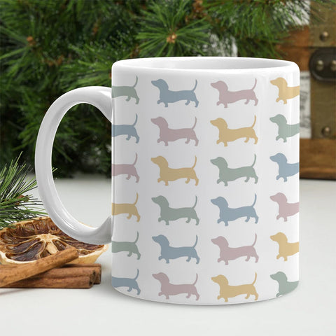 BEHIFL Ceramic mug with lead-free durability for microwave and dishwasher safe use.