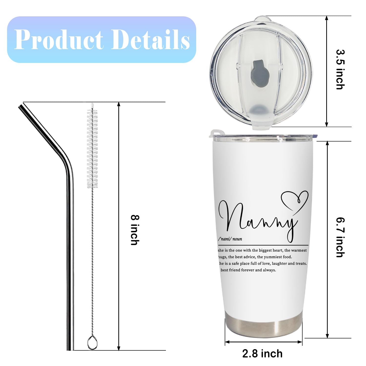 BEHIFL gift-ready tumbler suits coffee, tea, or beverages on any occasion