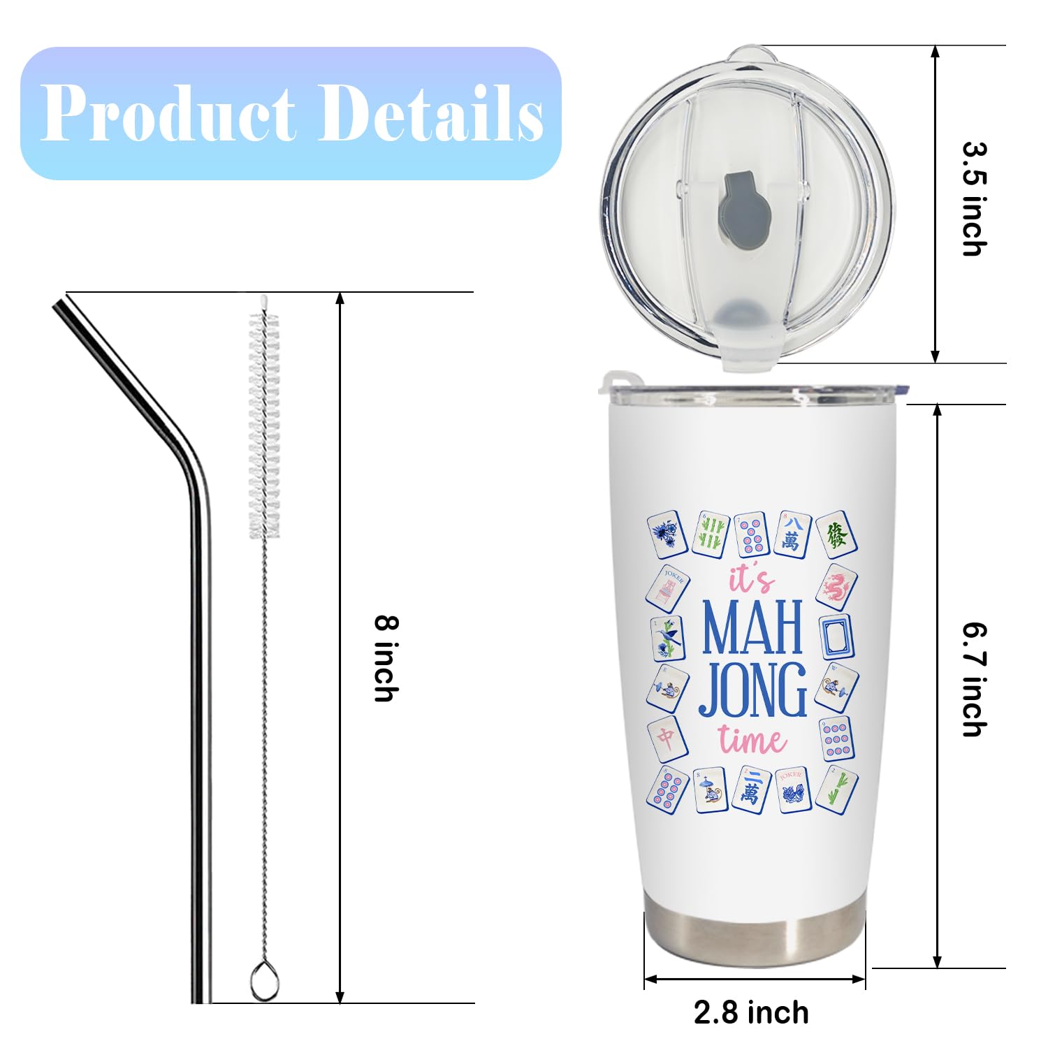 BEHIFL gift-ready tumbler for coffee tea enthusiasts