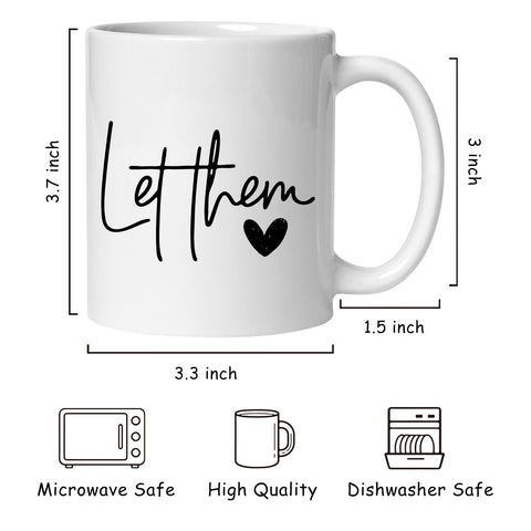 BEHIFL Let Them mug gift ready for gifting occasions