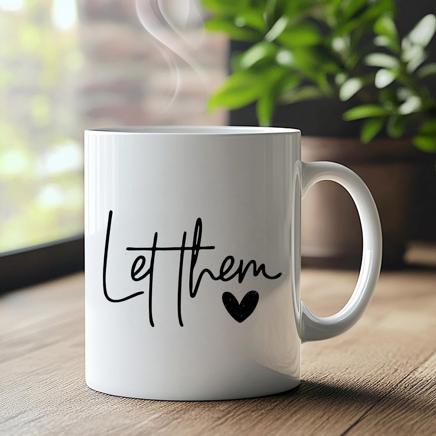 BEHIFL Let Them mug hands holding with comfortable grip