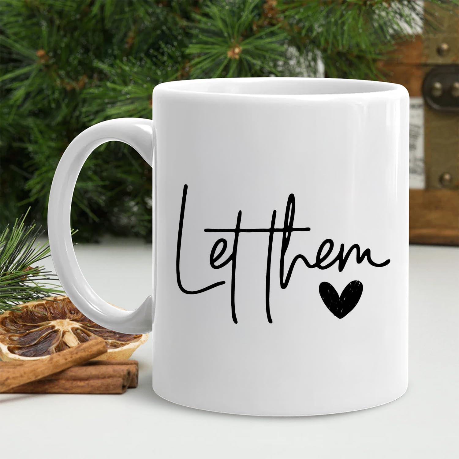 BEHIFL Let Them mug on office desk for quick motivation