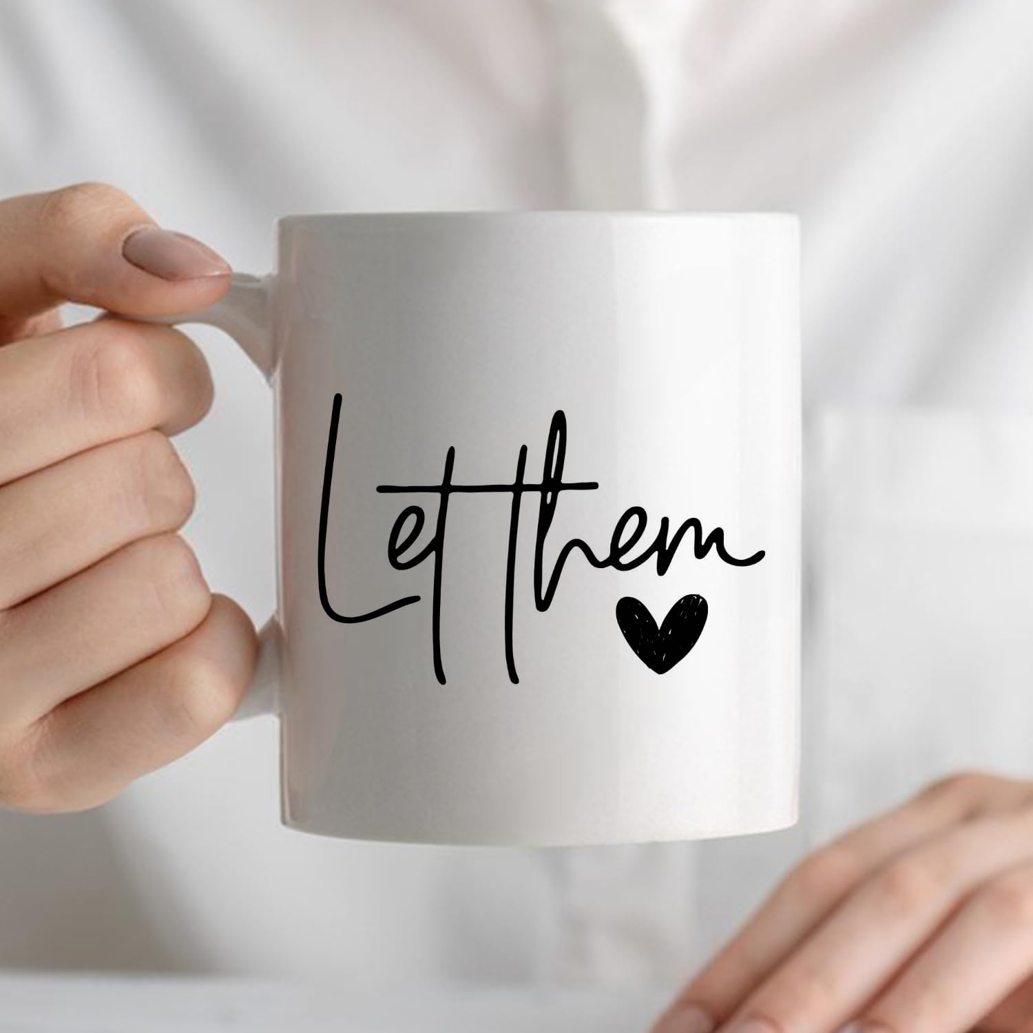 BEHIFL Let Them mug packaged with care for safe shipping