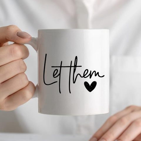 BEHIFL Let Them mug packaged with care for safe shipping