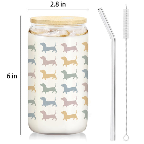 BEHIFL long-haired dachshund gift idea for women