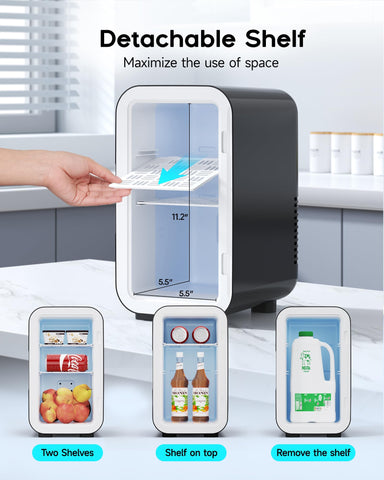 BEICHEN cooling-warming mode preserves beverages and meals on the go.