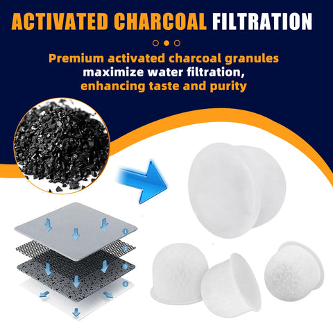 Beienz activated carbon pod highlighting impurity removal for crisper coffee.