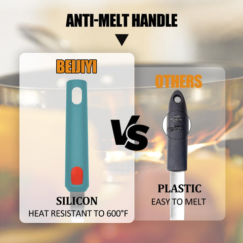 Beijiyi hanging-hole spatulas help keep your kitchen organized and dry.
