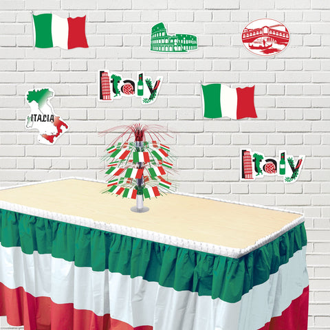 Beistle fiesta table decoration that fits rectangular tables for events.