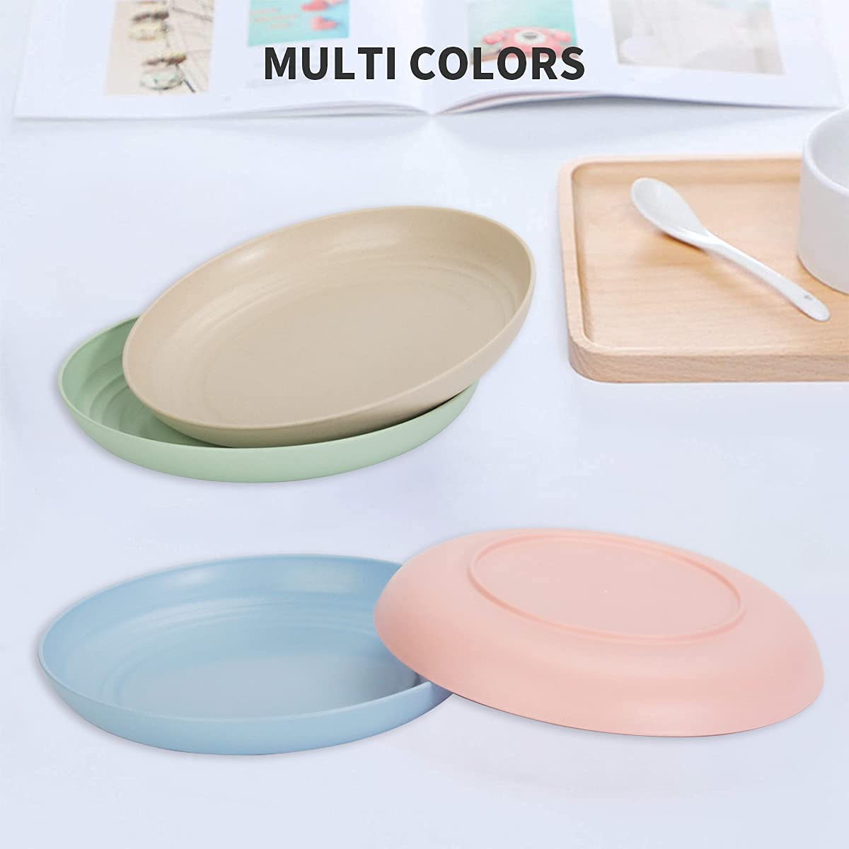 BEIUTAO microwave-safe plate, safe heating up to 248 °F.