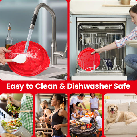 Beiyunee dishwasher-safe brush enables quick, hygienic cleanup after shredding.