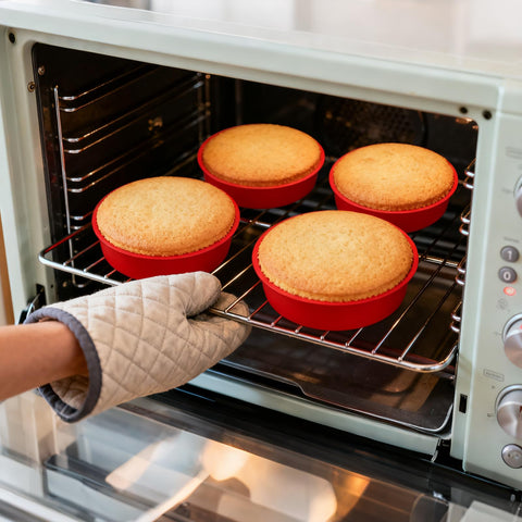 Bekith dishwasher safe silicone pans for simple cleanup