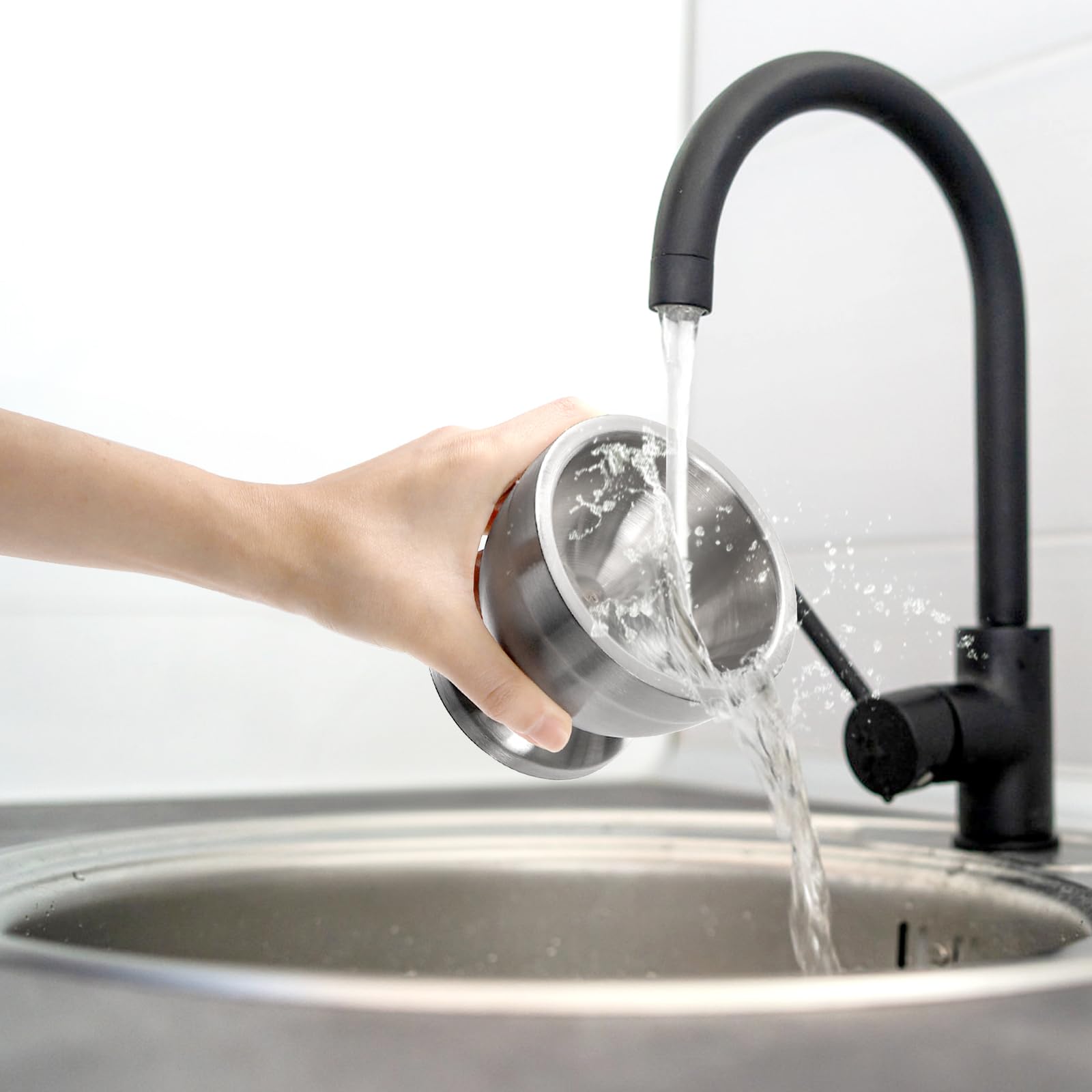 Bekith durable kitchen tool built in brushed steel for daily grinding