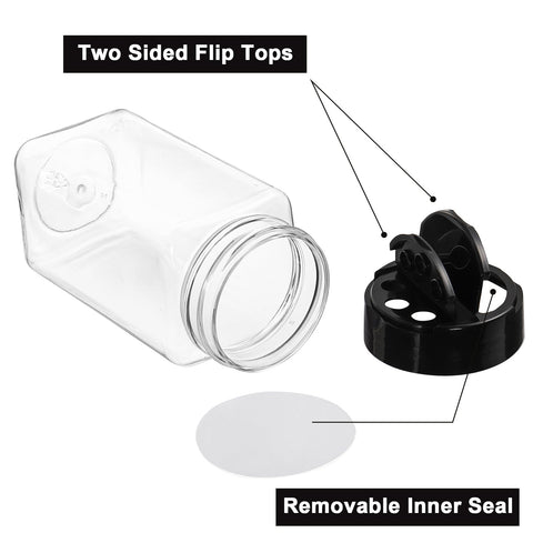 Bekith dust-proof lid protects spices and powders from moisture and dust.