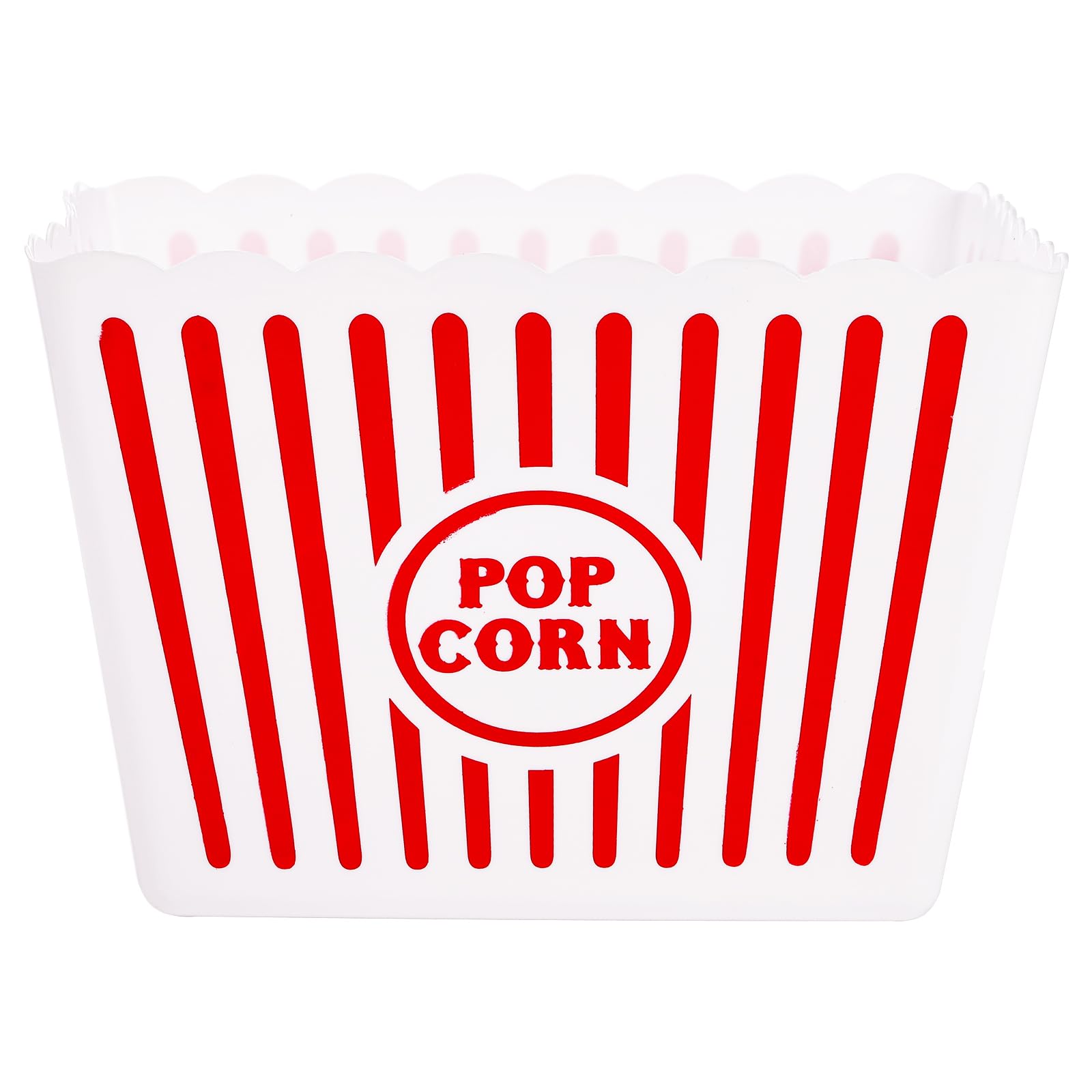 Bekith large-capacity nine-inch square popcorn bucket ideal for sharing