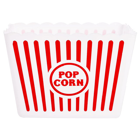Bekith large-capacity nine-inch square popcorn bucket ideal for sharing