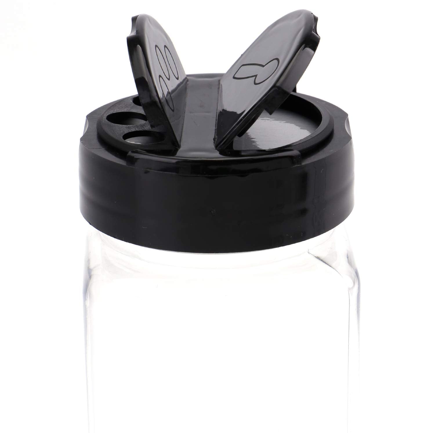 Bekith two-sided flip-top lids for easy shaking or pouring.