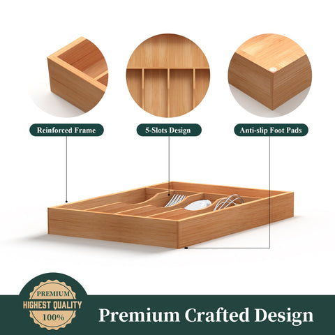 BEKVEM organizer is easy to wipe clean after meal prep and busy days.