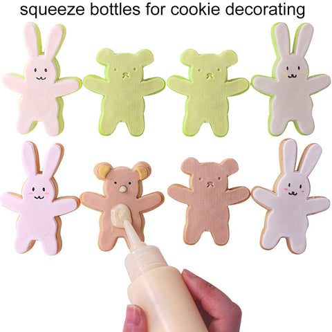 Belinlen cookie-decorating bottle set ideal for icing and colors