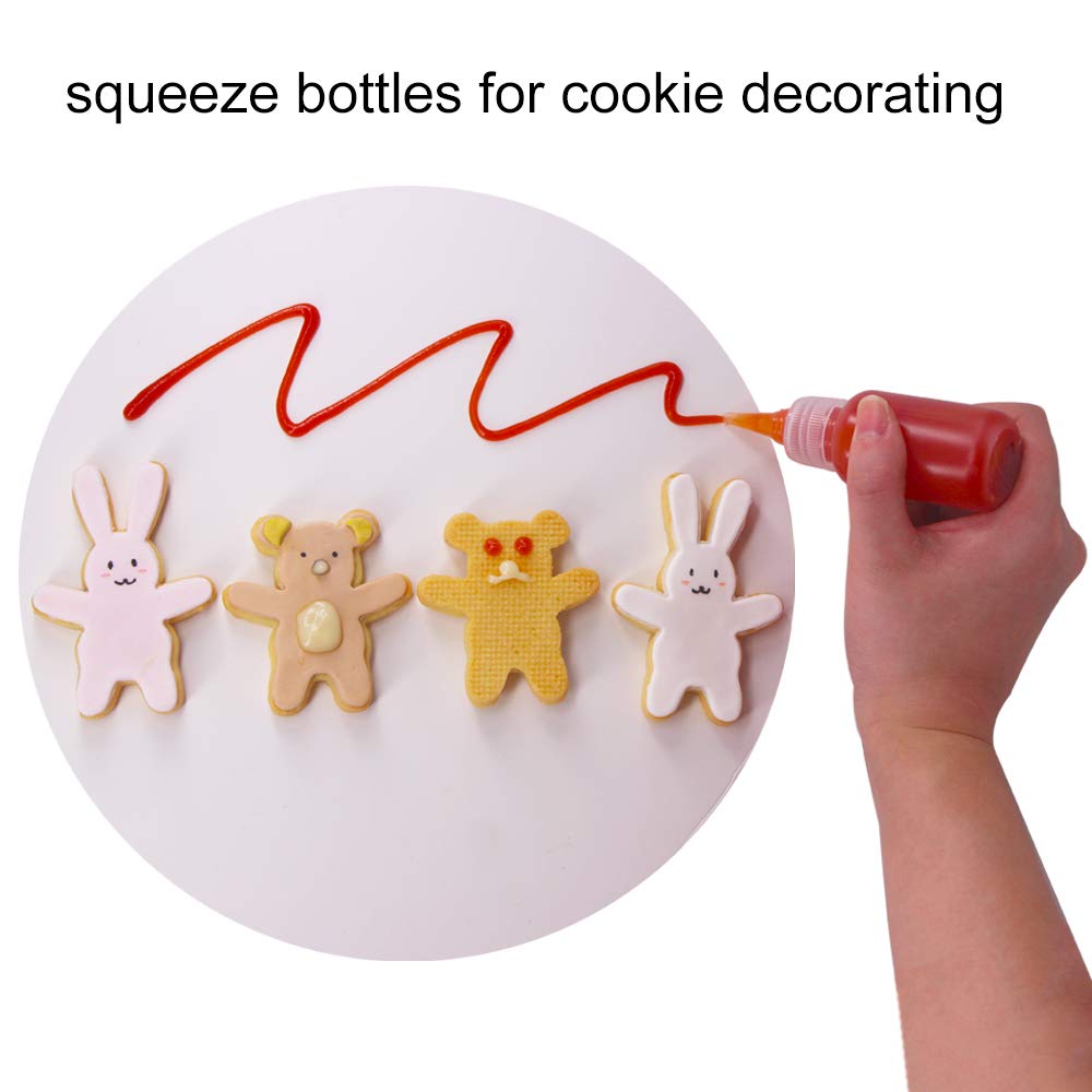 Belinlen food-coloring squeeze bottles enable bold color control