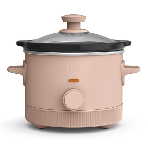Bella 1.5qt slow cooker Blossom ready for a two-serve dinner and dips