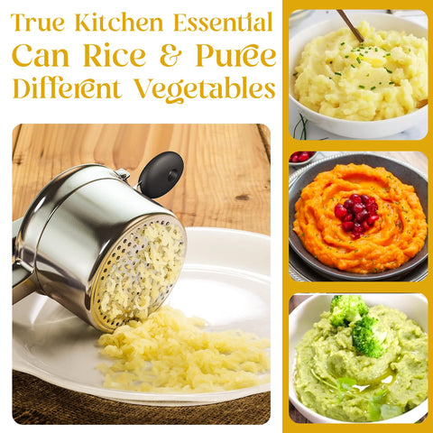 Bellemain green ricer adds color and flexibility in kitchen tasks