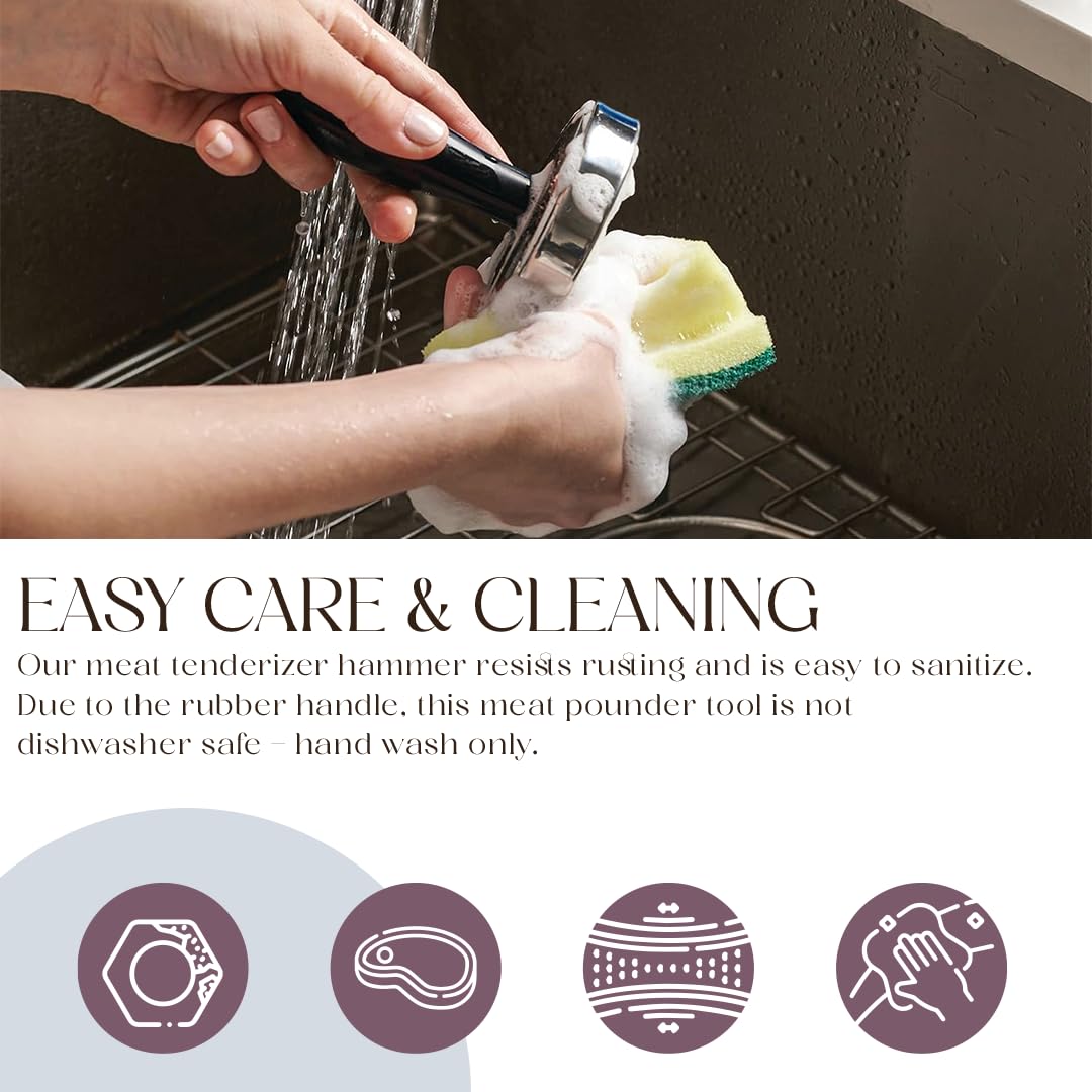 Bellemain stainless-steel construction highlights durable, easy-clean design