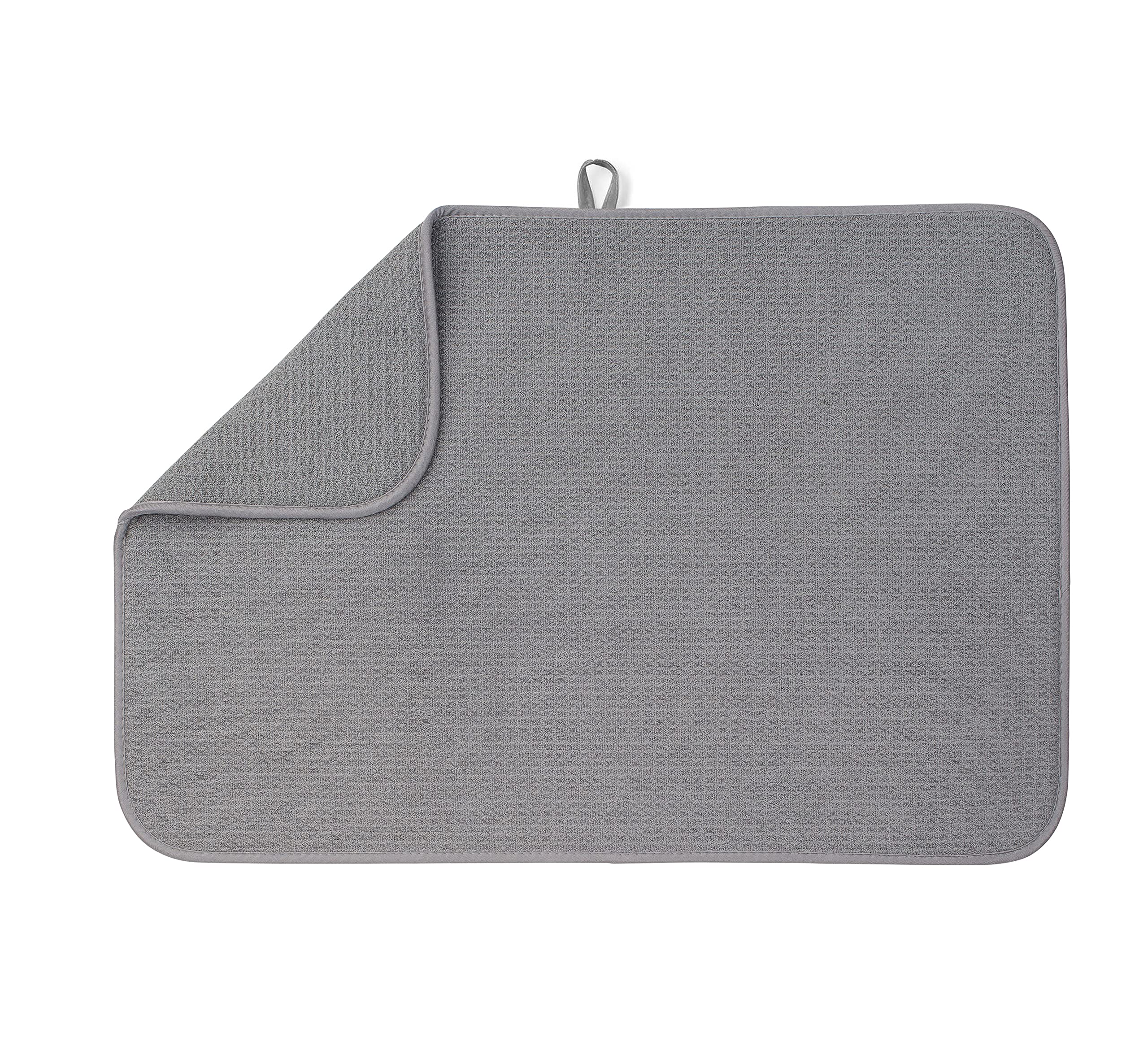 Bellemain XXL Dish Mat covers a full sink to protect countertops.