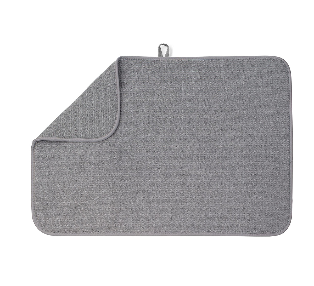 Bellemain XXL Dish Mat covers a full sink to protect countertops.