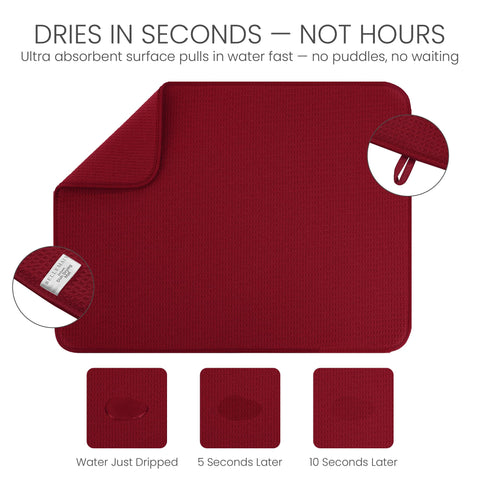 Bellemain XXL mat protects counters and delicate glassware from scratches