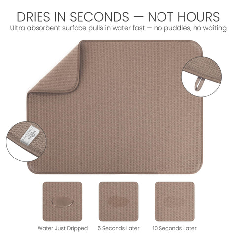 Bellemain honeycomb weave close-up highlights absorbent material