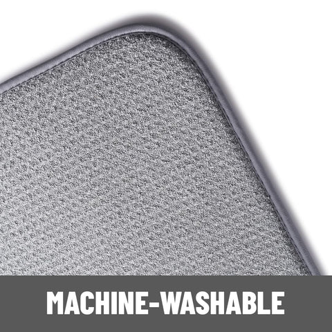Bellemain XXL dish mat machine washable emphasizes simple washing and long lasting cleanliness.