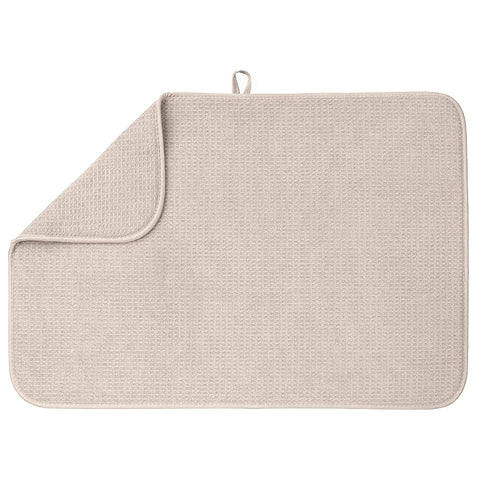 Bellemain XXL dish mat showing microfiber honeycomb weave for fast absorption