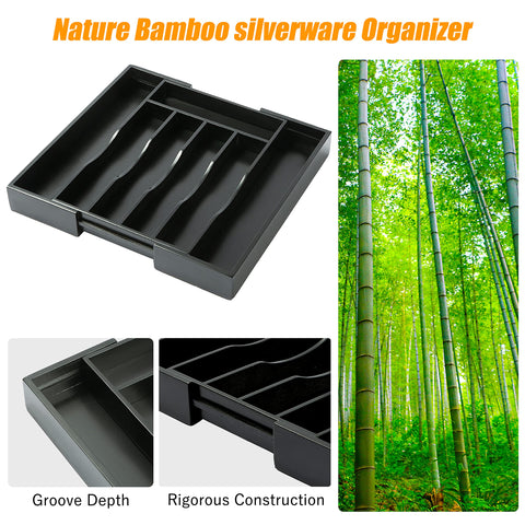 Bellsal bamboo tray with smooth finish for easy cleanup and family use