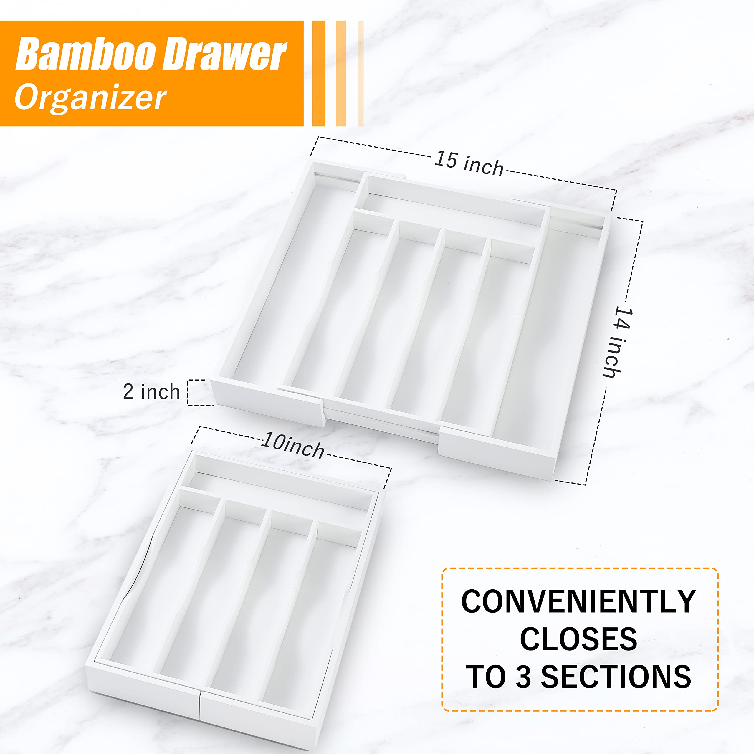 Bellsal drawer organization kitchen setup for easy utensil access.