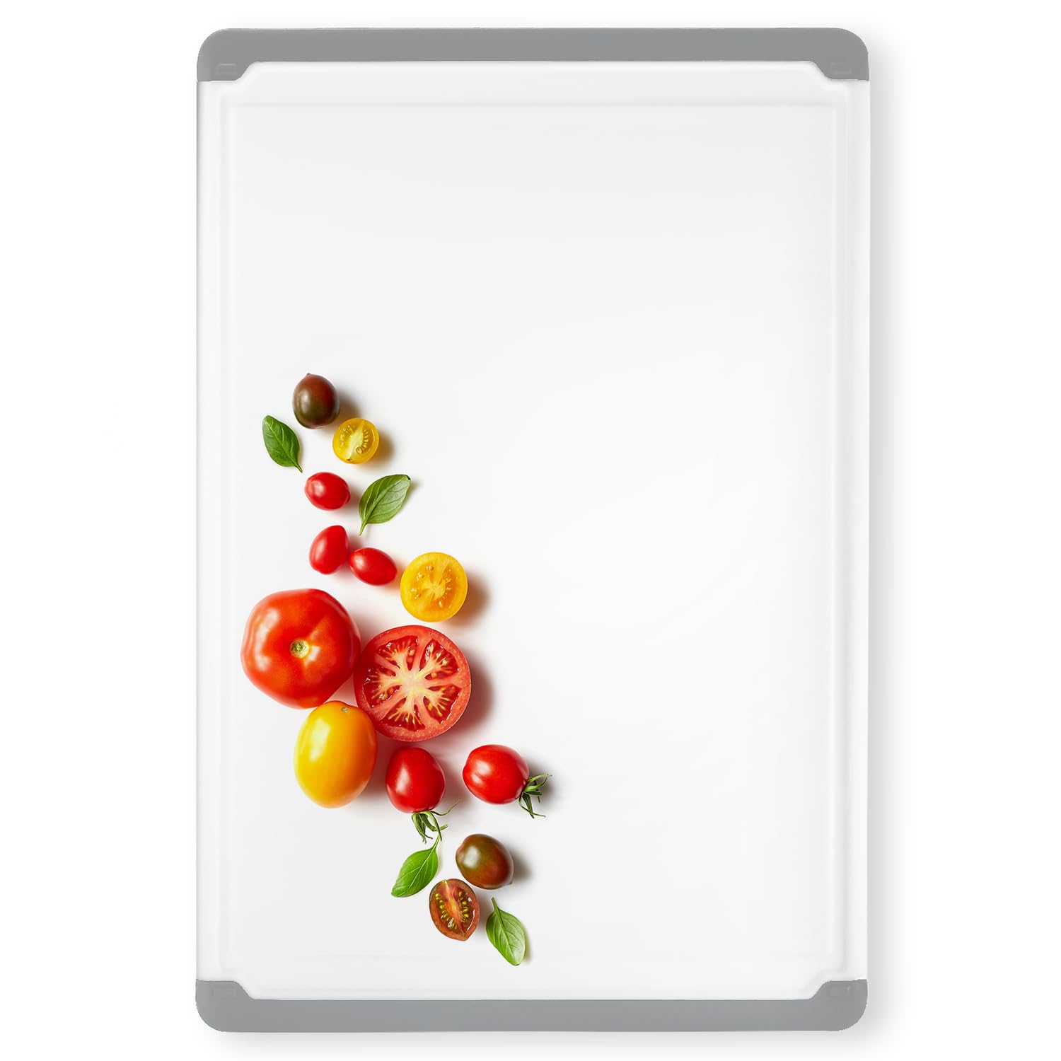 Belwares reversible design doubles your chopping surface for versatility.
