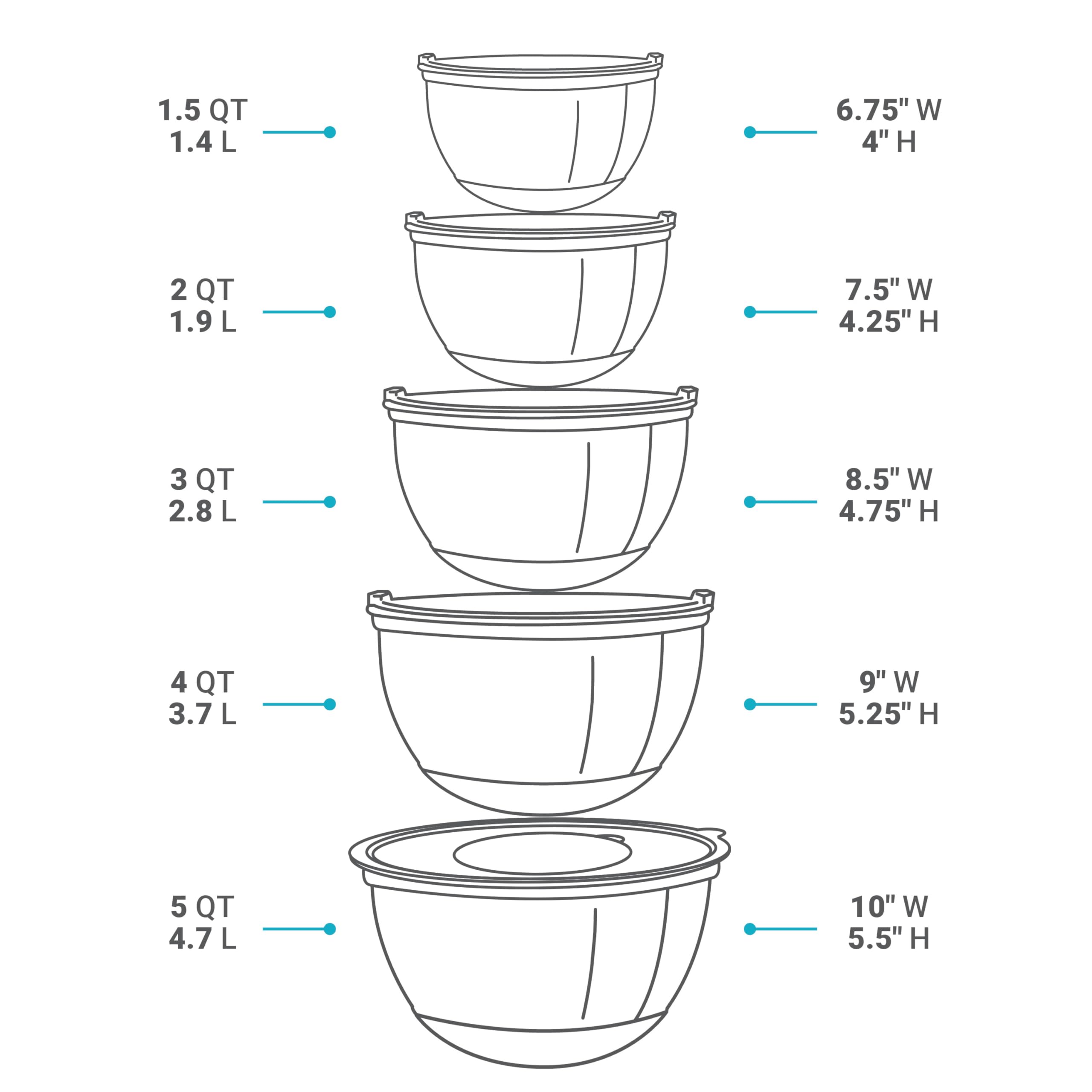 Belwares dishwasher-safe bowls simplify cleanup after busy cooking.