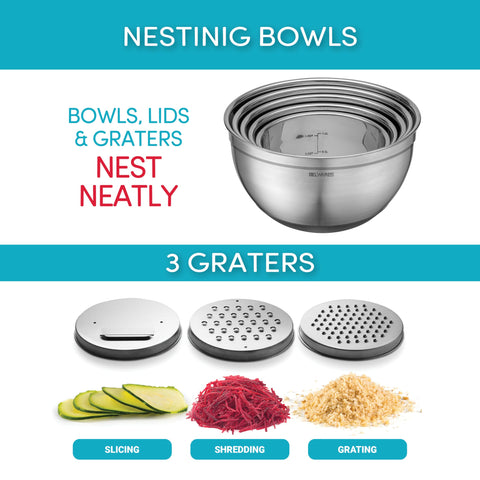 Belwares durable stainless steel resists dents for long-lasting use.