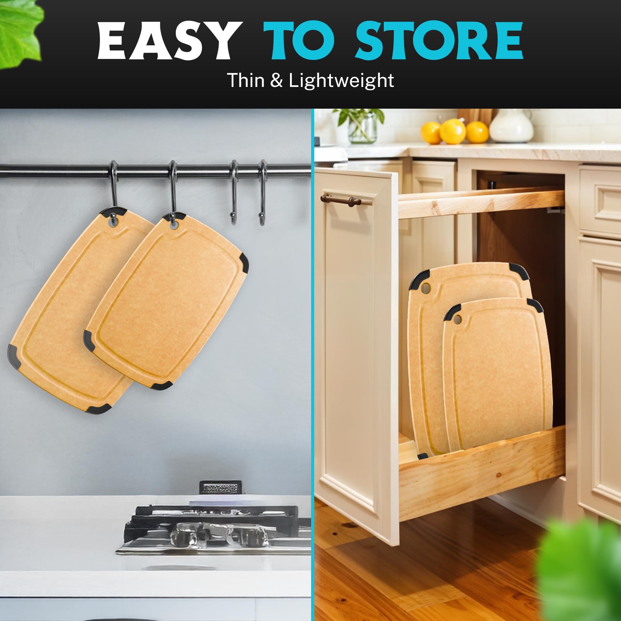 Belwares eco-friendly FSC-certified board supports sustainable kitchens.