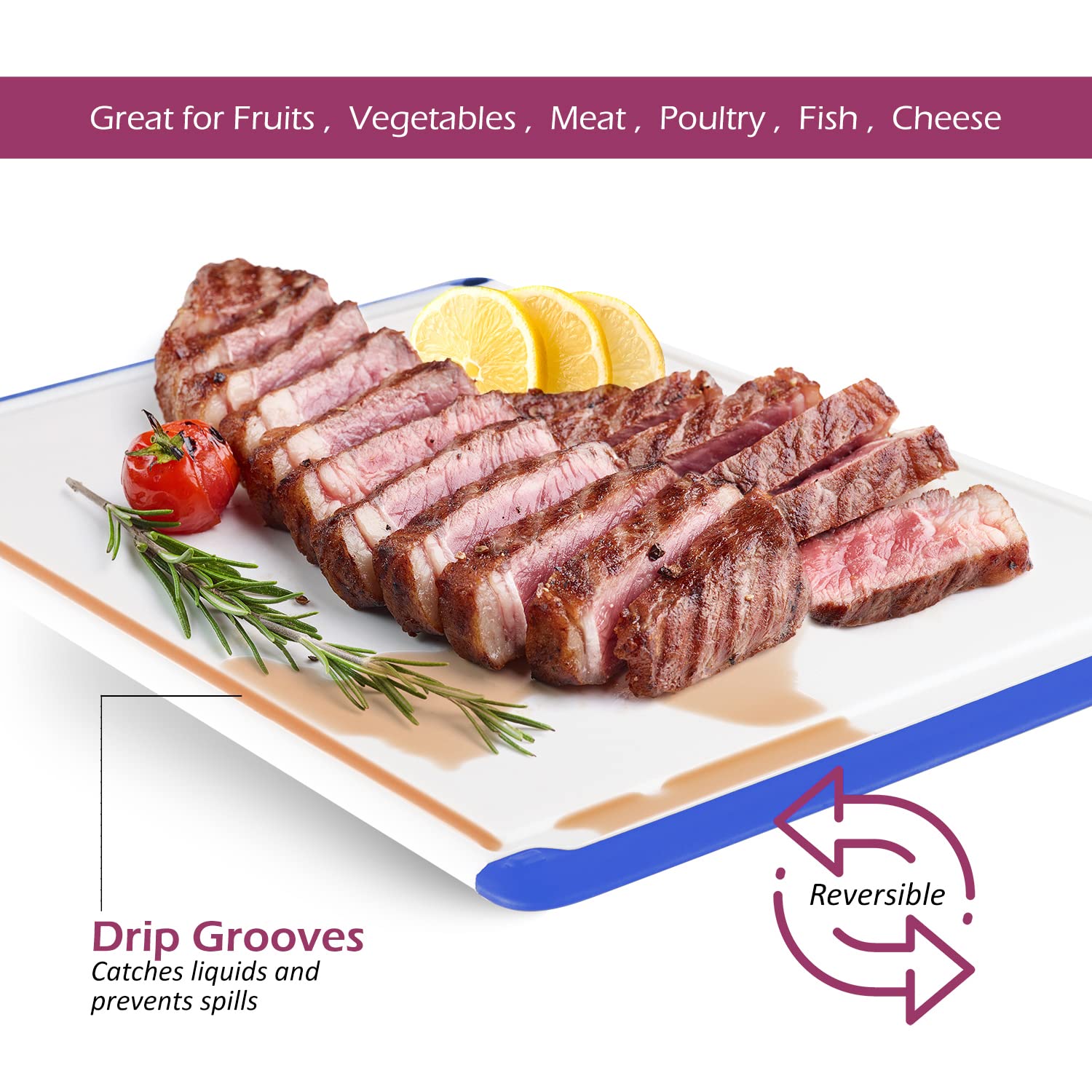 Belwares BPA-free board keeps kitchen prep safer.