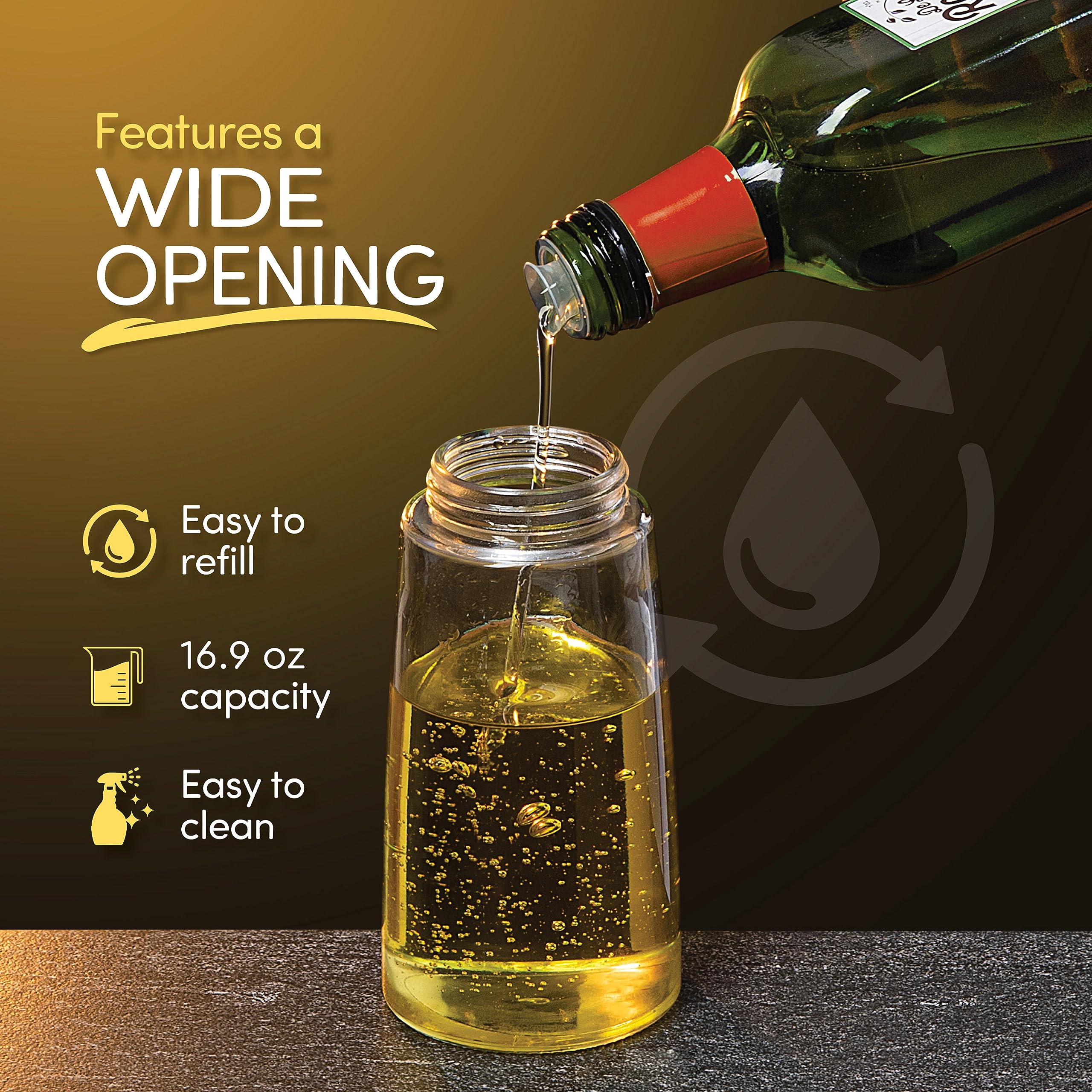 Belwares BPA-free glass bottle combines durability with clear visibility.