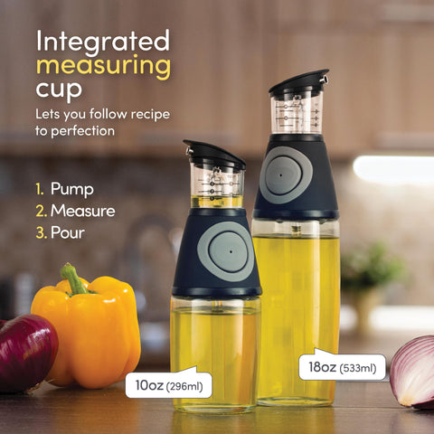 Belwares non-drip spout dispenser keeps countertops clean.