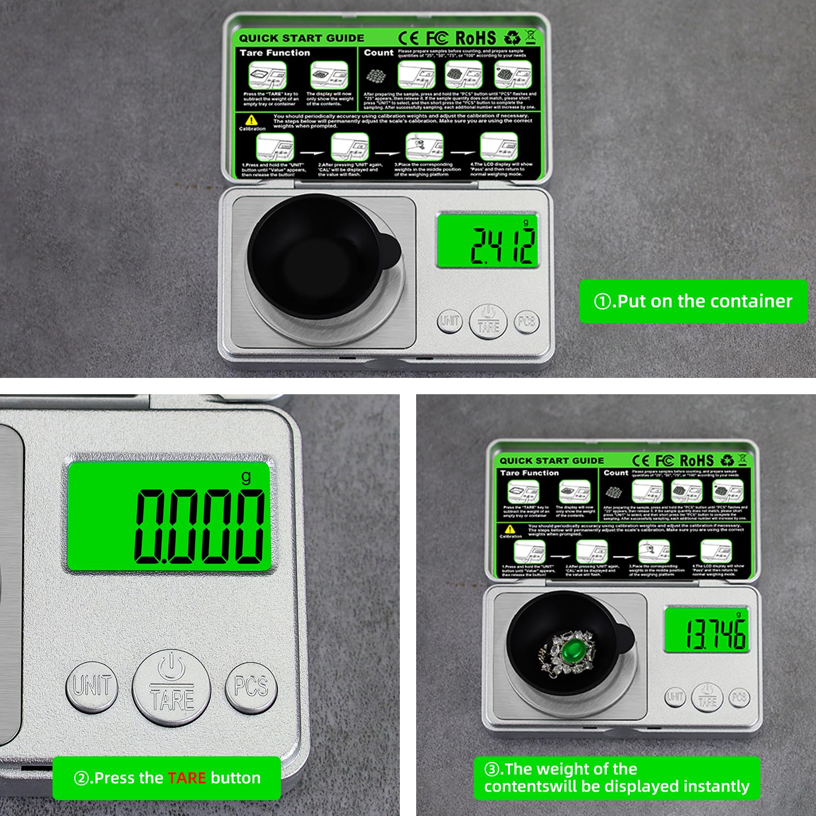 Benechef scale is durable and easy to clean for daily use.